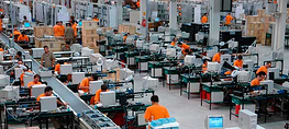 linha de produção
